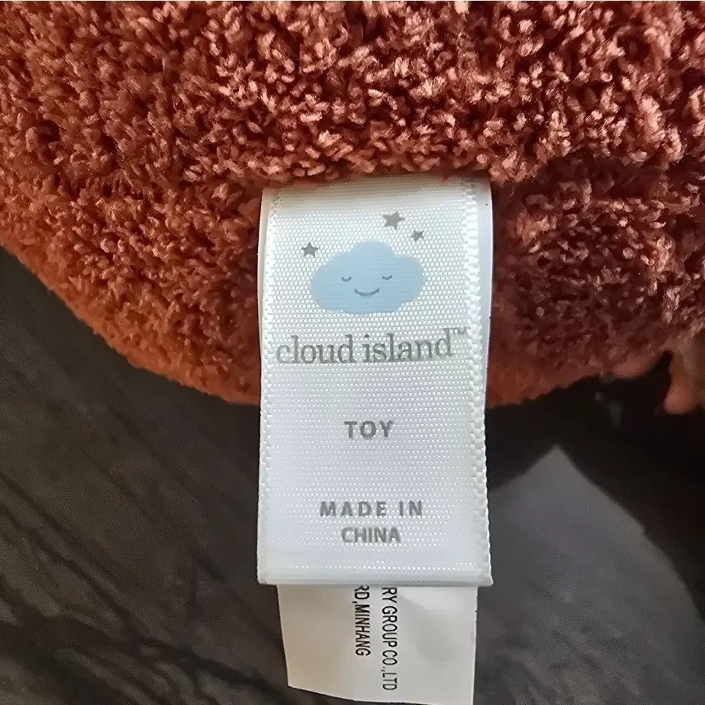 Nwt Soft Baby Apple with Worm Toy, Cloud Island